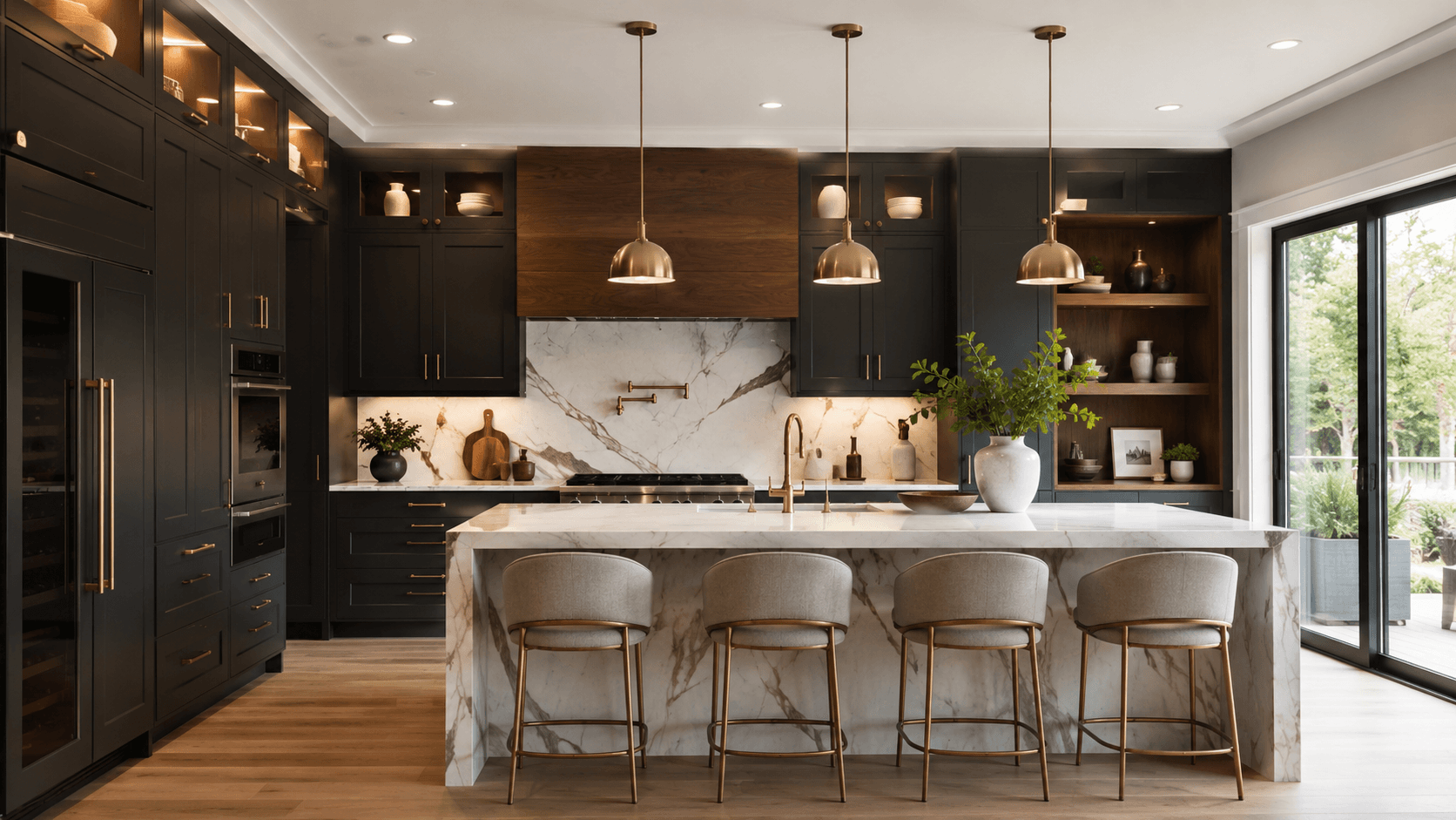 Kitchen renovation after
