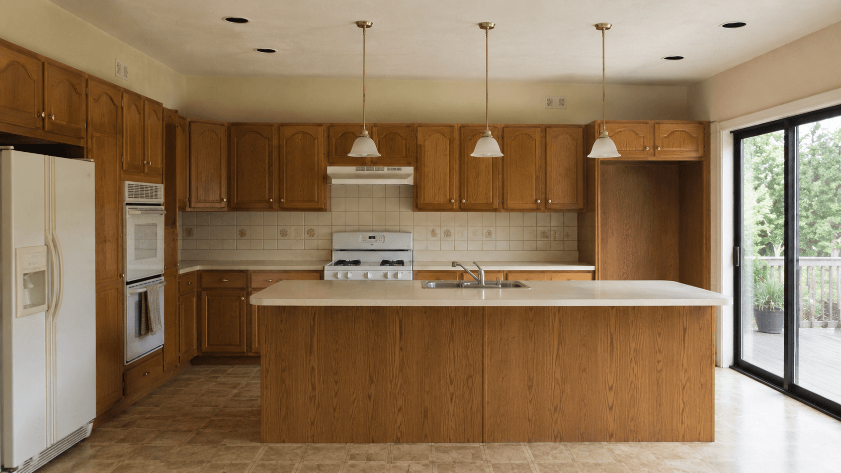 Kitchen renovation before