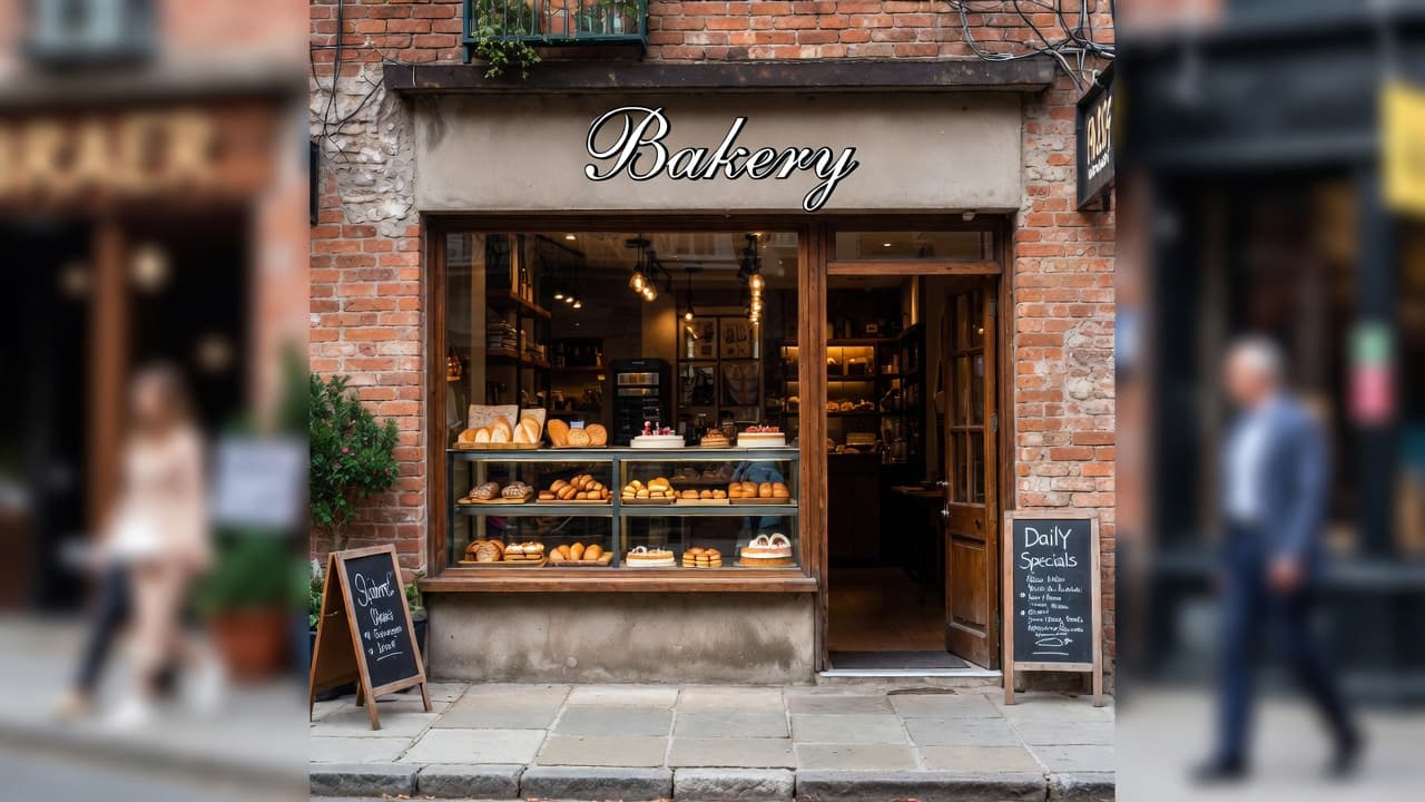 Seasonal bakery pastries