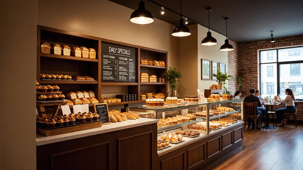 Golden Hearth Bakery interior